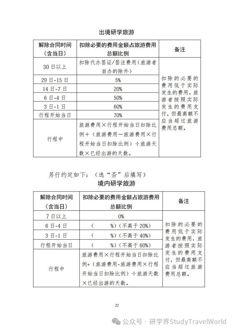 重磅！文旅部发布《研学旅游合同（示范文本）》等六个示范文本