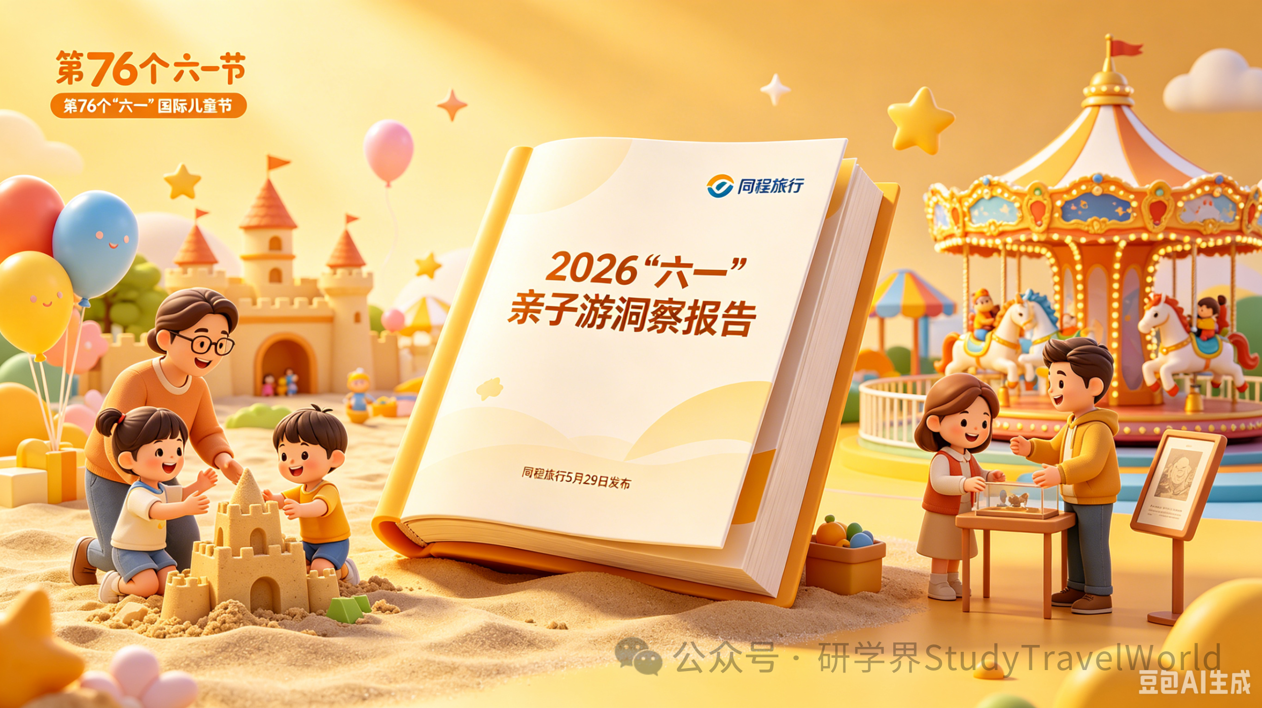 同程旅行发布《2026“六一”亲子游洞察报告》 同程旅行发布《2026“六一”亲子游洞察报告》