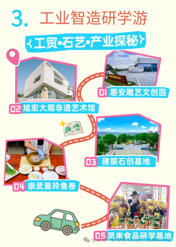 惠安五大精品研学路线出炉,暑期组团首选目的地 惠安五大精品研学路线出炉,暑期组团首选目的地